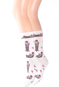 Otter melon socks